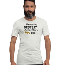 Load image into Gallery viewer, Bestest Scent Work Dog T-Shirts - Light
