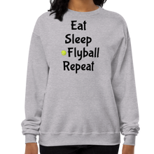 Load image into Gallery viewer, Eat Sleep Flyball Repeat Sweatshirts - Light