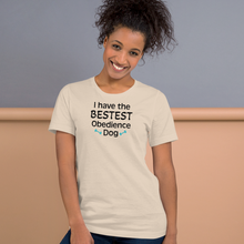 Load image into Gallery viewer, Bestest Obedience Dog T-Shirts - Light