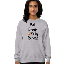 Load image into Gallery viewer, Eat Sleep Rally Repeat Sweatshirts - Light