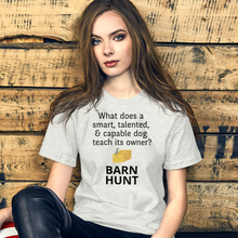 Load image into Gallery viewer, Dog Teaches Barn Hunt T-Shirt - Light