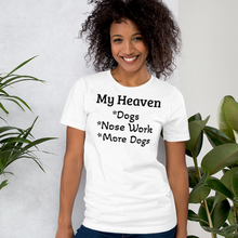 Load image into Gallery viewer, My Heaven Nose Work T-Shirts - Light
