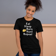 Load image into Gallery viewer, Eat Sleep Barn Hunt Repeat T-Shirts - Dark