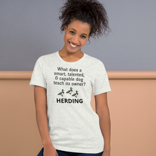 Load image into Gallery viewer, Dog Teaches Duck Herding T-Shirt - Light