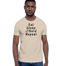 Load image into Gallery viewer, Eat Sleep Duck Herd Repeat T-Shirts - Light