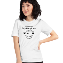 Load image into Gallery viewer, Buy Happiness w/ Dogs & Lure Coursing T-Shirts - Light