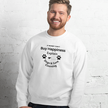 Load image into Gallery viewer, Buy Happiness w/ Dogs & Lure Coursing Sweatshirts - Light