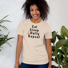 Load image into Gallery viewer, Eat Sleep Rally Repeat T-Shirts - Light