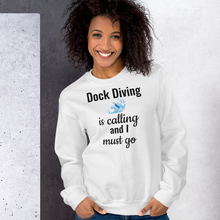 Load image into Gallery viewer, Dock Diving is Calling Sweatshirts - Light