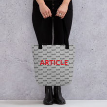 Load image into Gallery viewer, Allover Sniff and Article Tote Bags
