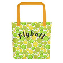 Load image into Gallery viewer, Allover Tennis Balls & Flyball Tote Bags