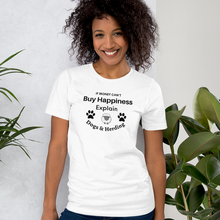 Load image into Gallery viewer, Buy Happiness w/ Dogs & Sheep Herding T-Shirts - Light