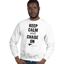 Load image into Gallery viewer, Keep Calm & Chase On Fast CAT Sweatshirts - Light