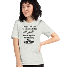 Load image into Gallery viewer, I'm Thinking About Duck Herding T-Shirts - Light