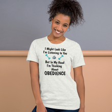 Load image into Gallery viewer, I'm Thinking About Obedience T-Shirts - Light