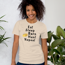 Load image into Gallery viewer, Eat Sleep Barn Hunt Repeat T-Shirts - Light