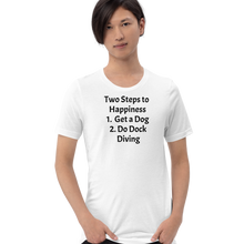 Load image into Gallery viewer, 2 Steps to Happiness - Dock Diving T-Shirts - Light