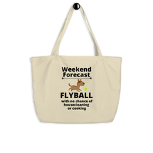 Load image into Gallery viewer, Flyball Forecast X-Large Tote/Shopping Bag-Oyster