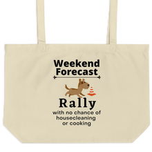 Load image into Gallery viewer, Rally Weekend Forecast X-Large Tote/Shopping Bag-Oyster