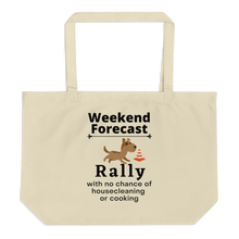 Load image into Gallery viewer, Rally Weekend Forecast X-Large Tote/Shopping Bag-Oyster