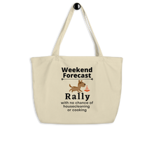 Load image into Gallery viewer, Rally Weekend Forecast X-Large Tote/Shopping Bag-Oyster