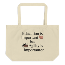Load image into Gallery viewer, Agility is Importanter X-Large Tote/ Shopping Bags