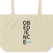 Load image into Gallery viewer, Stacked Obedience X-Large Tote/Shopping Bag - Oyster