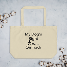 Load image into Gallery viewer, Right on Track Tote/Shopping Bags