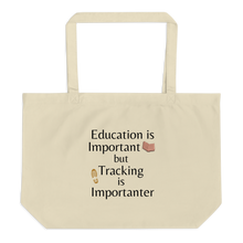 Load image into Gallery viewer, Tracking is Importanter X-Large Tote/Shopping Bag