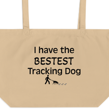 Load image into Gallery viewer, Bestest Tracking Dog X-Large Tote/Shopping Bag