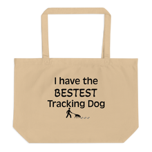 Load image into Gallery viewer, Bestest Tracking Dog X-Large Tote/Shopping Bag