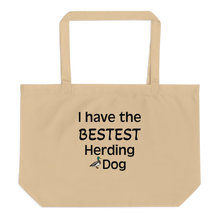 Load image into Gallery viewer, Bestest Duck Herding Dog X-Large Tote/Shopping Bag