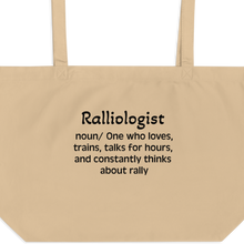 Load image into Gallery viewer, Rally "Ralliologist" Tote/Shopping Bags