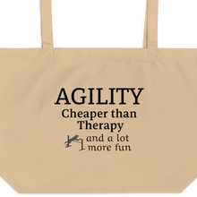Load image into Gallery viewer, Agility Cheaper than Therapy X-Large Tote/ Shopping Bags