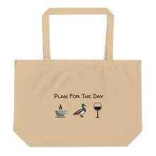 Load image into Gallery viewer, Plan for the Day - Duck Herding X-Large Tote/ Shopping Bags