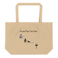Load image into Gallery viewer, Plan for the Day - Tracking X-Large Tote/ Shopping Bags