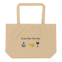 Load image into Gallery viewer, Plan for the Day - Barn Hunt X-Large Tote/ Shopping Bags