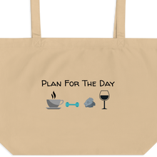 Load image into Gallery viewer, Plan for the Day - Obedience X-Large Tote/ Shopping Bags