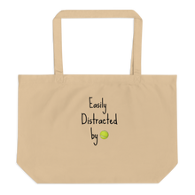 Load image into Gallery viewer, Easily Distracted by Flyball/ Tennis Balls X-Large Tote/ Shopping Bags