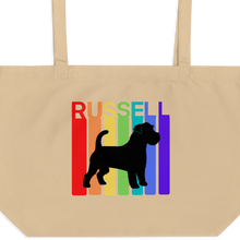 Load image into Gallery viewer, Rainbow Russells X-Large Tote/ Shopping Bags