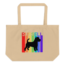 Load image into Gallery viewer, Rainbow Russells X-Large Tote/ Shopping Bags