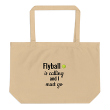 Load image into Gallery viewer, Flyball is Calling X-Large Tote/ Shopping Bags