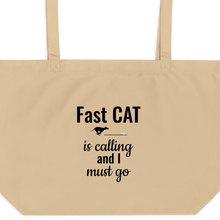 Load image into Gallery viewer, Fast CAT is Calling X-Large Tote/ Shopping Bags