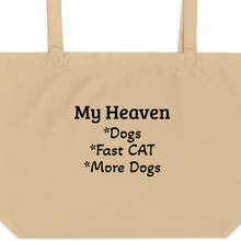 Load image into Gallery viewer, My Heaven Fast CAT X-Large Tote/ Shopping Bags