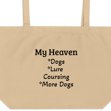 Load image into Gallery viewer, My Heaven Lure Coursing X-Large Tote/ Shopping Bags