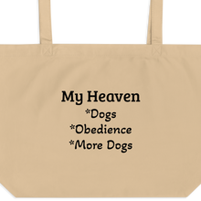Load image into Gallery viewer, My Heaven Obedience X-Large Tote/ Shopping Bags