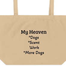 Load image into Gallery viewer, My Heaven Scent Work X-Large Tote/ Shopping Bags