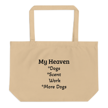 Load image into Gallery viewer, My Heaven Scent Work X-Large Tote/ Shopping Bags