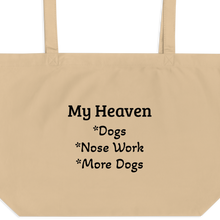 Load image into Gallery viewer, My Heaven Nose Work X-Large Tote/ Shopping Bags