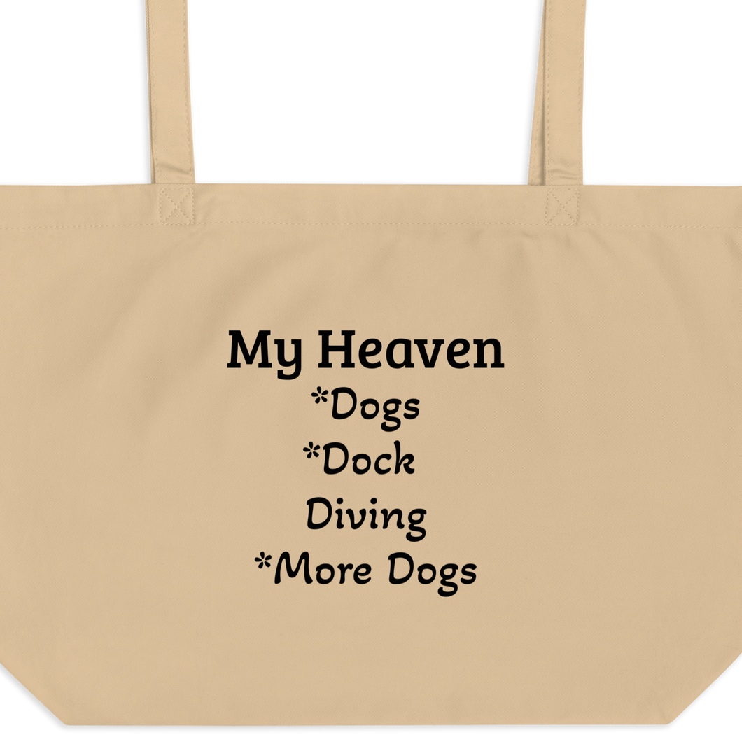My Heaven Dock Diving X-Large Tote/ Shopping Bags